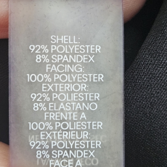 Calvin Klein Black Leopard Print Embossed Sheath Dress Size 6 Whimsigoth - Picture 14 of 16